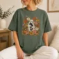 ghost cat Halloween shirt t-shirt lifestyle scene