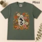 ghost cat Halloween shirt t-shirt flat lay view