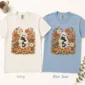 ghost cat Halloween shirt t-shirt color options