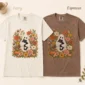 ghost cat Halloween shirt t-shirt color options