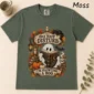 ghost reader t-shirt flat lay view