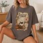 Ghost Reading Halloween Shirt t-shirt model mockup