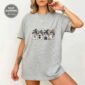 ghost witch Halloween shirt t-shirt front view
