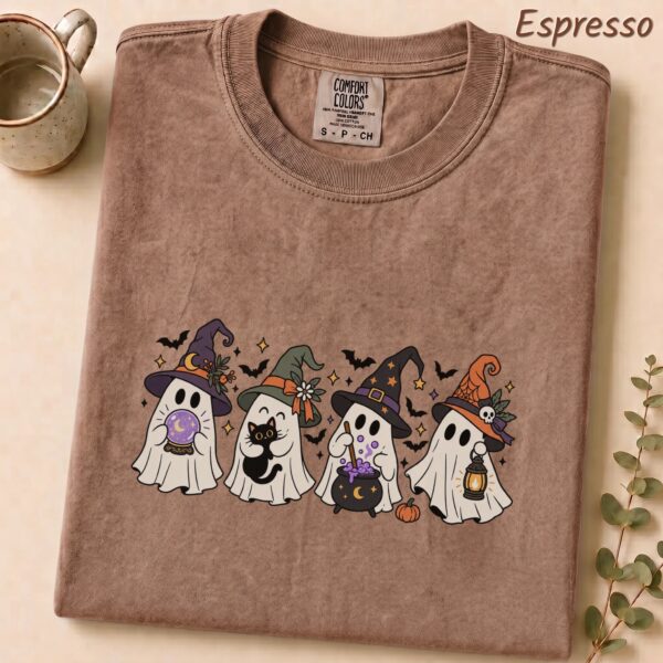 Ghost Witch Spooky Season Cute Halloween Shirt ghost witch Halloween shirt t-shirt lifestyle scene