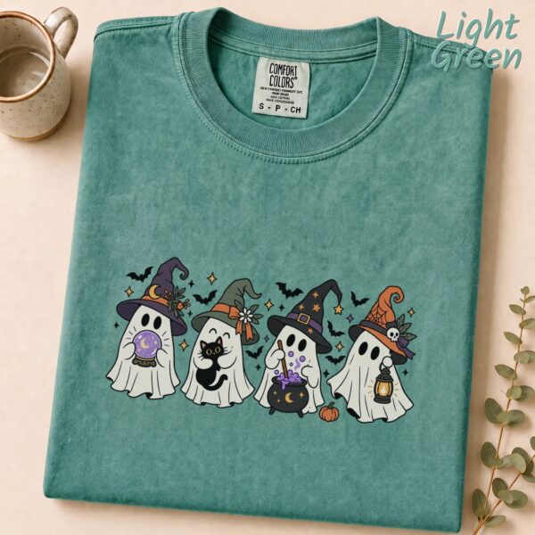 Ghost Witch Spooky Season Cute Halloween Shirt ghost witch Halloween shirt t-shirt styled product photo