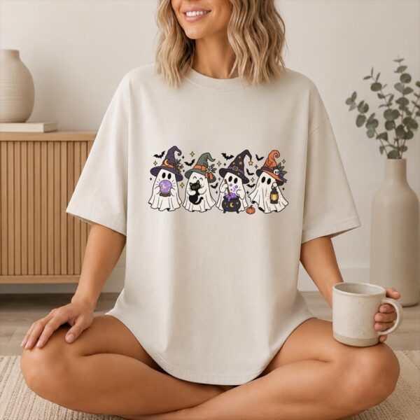 ghost witch Halloween shirt t-shirt