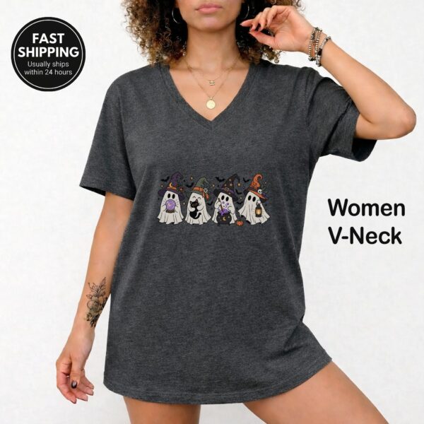 Ghost Witch Spooky Season Cute Halloween Shirt ghost witch Halloween shirt t-shirt product photo