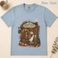 Ghostlight Bookshop Halloween Shirt t-shirt flat lay view