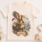 griffin baby bodysuit close-up detail