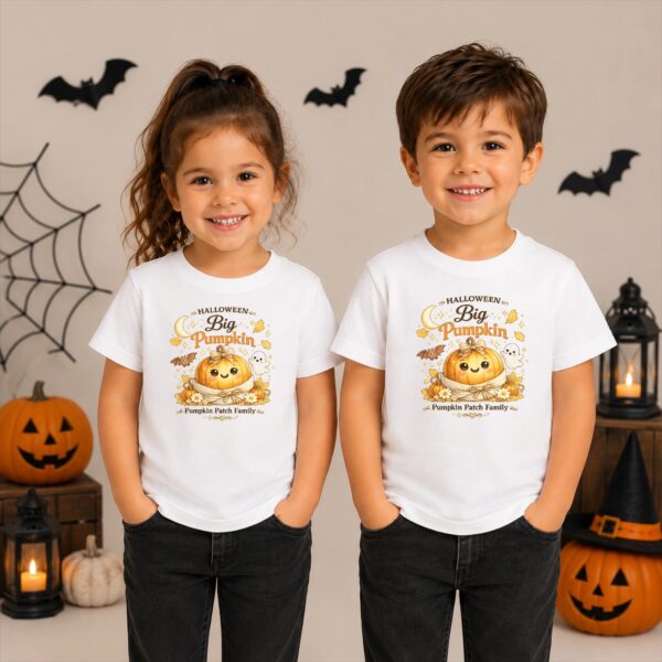 Halloween Family Matching Watercolor Pumpkin Shirt or Bodysuit Halloween family matching watercolor pumpkin shirt baby bodysuit color options