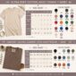 Halloween family matching watercolor pumpkin shirt baby bodysuit color options