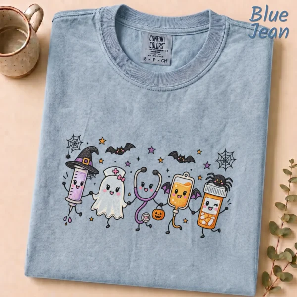 Halloween nurse shirt t-shirt
