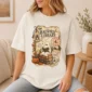 haunted library t-shirt lifestyle scene