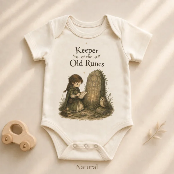 keeper of the old runes baby bodysuit