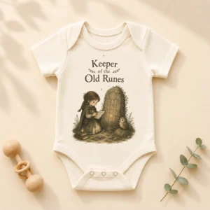 keeper of the old runes baby bodysuit