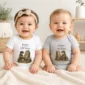 keeper of the old runes baby bodysuit model mockup