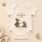 little dragon slayer baby bodysuit product photo