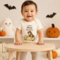 little map maker baby bodysuit front view