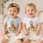 little map maker baby bodysuit model mockup