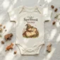 little spellbook society baby bodysuit styled product photo