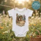 map keeper baby bodysuit front view