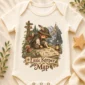 map keeper baby bodysuit close-up detail