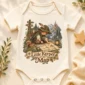 map keeper baby bodysuit close-up detail