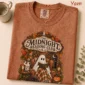 cozy Halloween book lover shirt t-shirt product photo