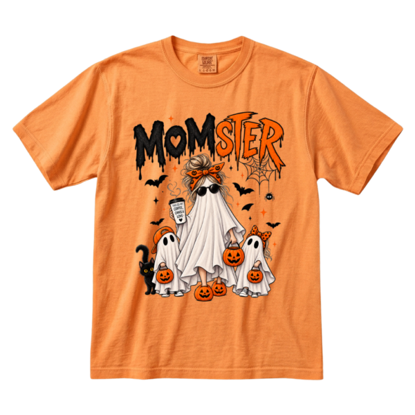 mockrenge momster adult shirt t-shirt front view
