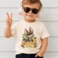 personalized anubis baby bodysuit alternate angle