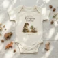 personalized baby dragon bodysuit baby bodysuit close-up detail