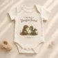 personalized baby dragon bodysuit baby bodysuit product photo