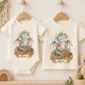 personalized baby dragon bodysuit baby bodysuit product photo
