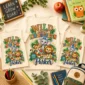 personalized back to school safari shirt t-shirt back view