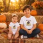 personalized black cat magic baby bodysuit product photo