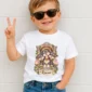 personalized cerberus baby bodysuit product photo
