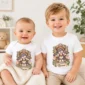 personalized cerberus baby bodysuit product photo