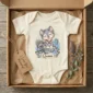 personalized fenrir baby bodysuit product photo