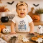 personalized fenrir baby bodysuit styled product photo