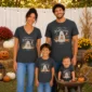 personalized first halloween family matching shirts baby bodysuit product photo