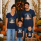 personalized first halloween family matching shirts baby bodysuit product photo
