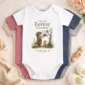 personalized forest guardian baby bodysuit color options
