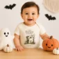 personalized forest guardian baby bodysuit product photo