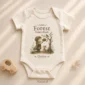 personalized forest guardian baby bodysuit product photo