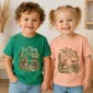 personalized friendship baby bodysuit close-up detail