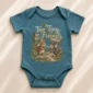 personalized friendship baby bodysuit alternate angle