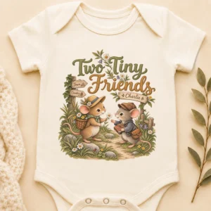 personalized friendship baby bodysuit baby bodysuit mockup