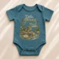 personalized frog prince baby bodysuit product photo