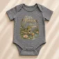 personalized frog prince baby bodysuit product photo