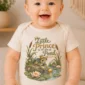 personalized frog prince baby bodysuit baby bodysuit mockup